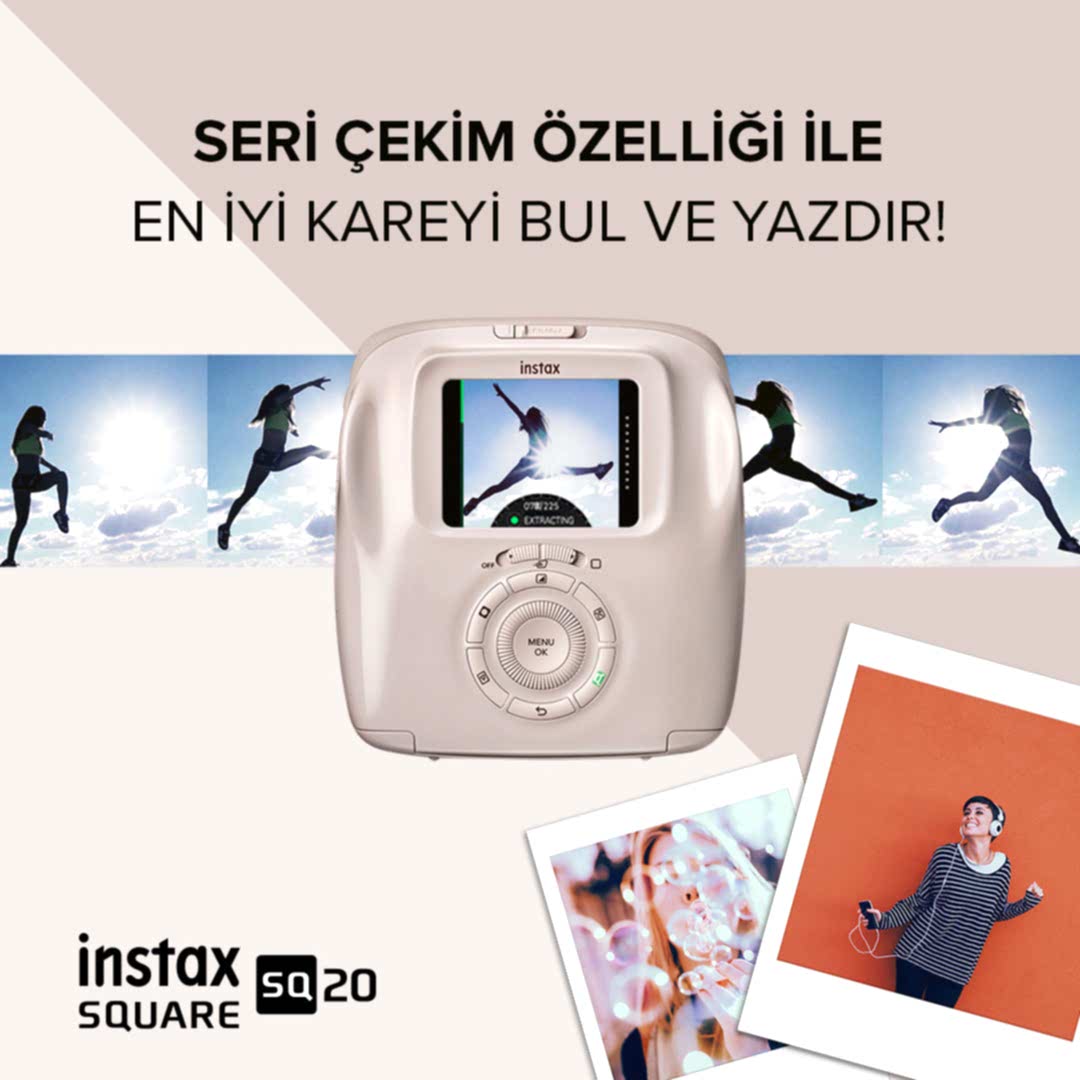 instax instagram postu tasarımı