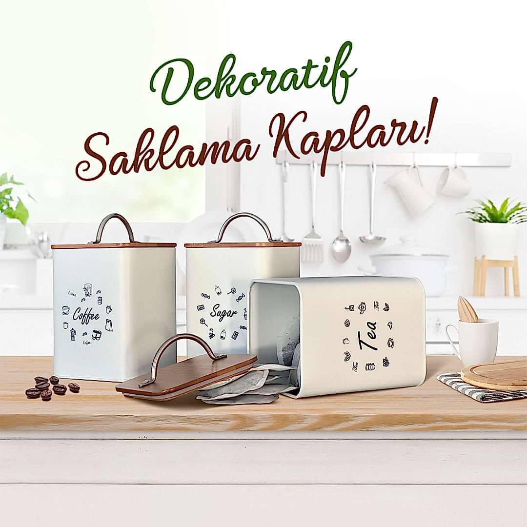 dekoratif saklama kapları instagram postu tasarımı